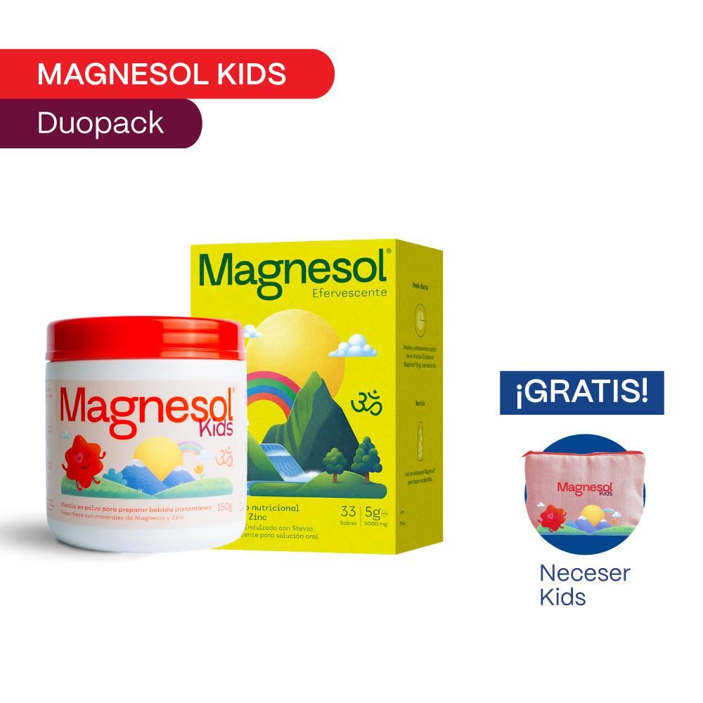 MAGNESOL KIDS + MAGNESOL LIMÓN